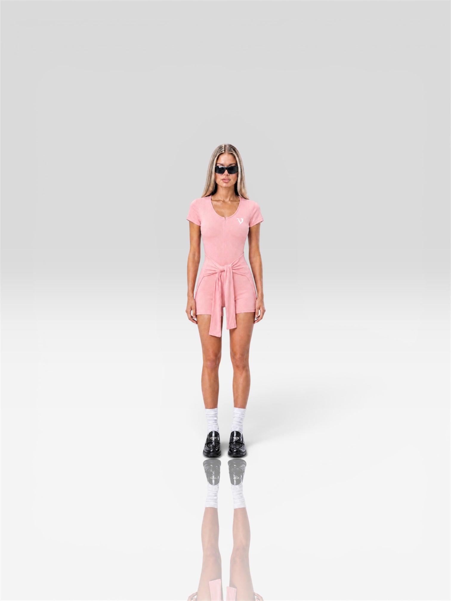 DEJAVU CROPPED ROMPER