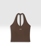 DEJAVU Women’s Halter V-Neck Yoga Tank Top