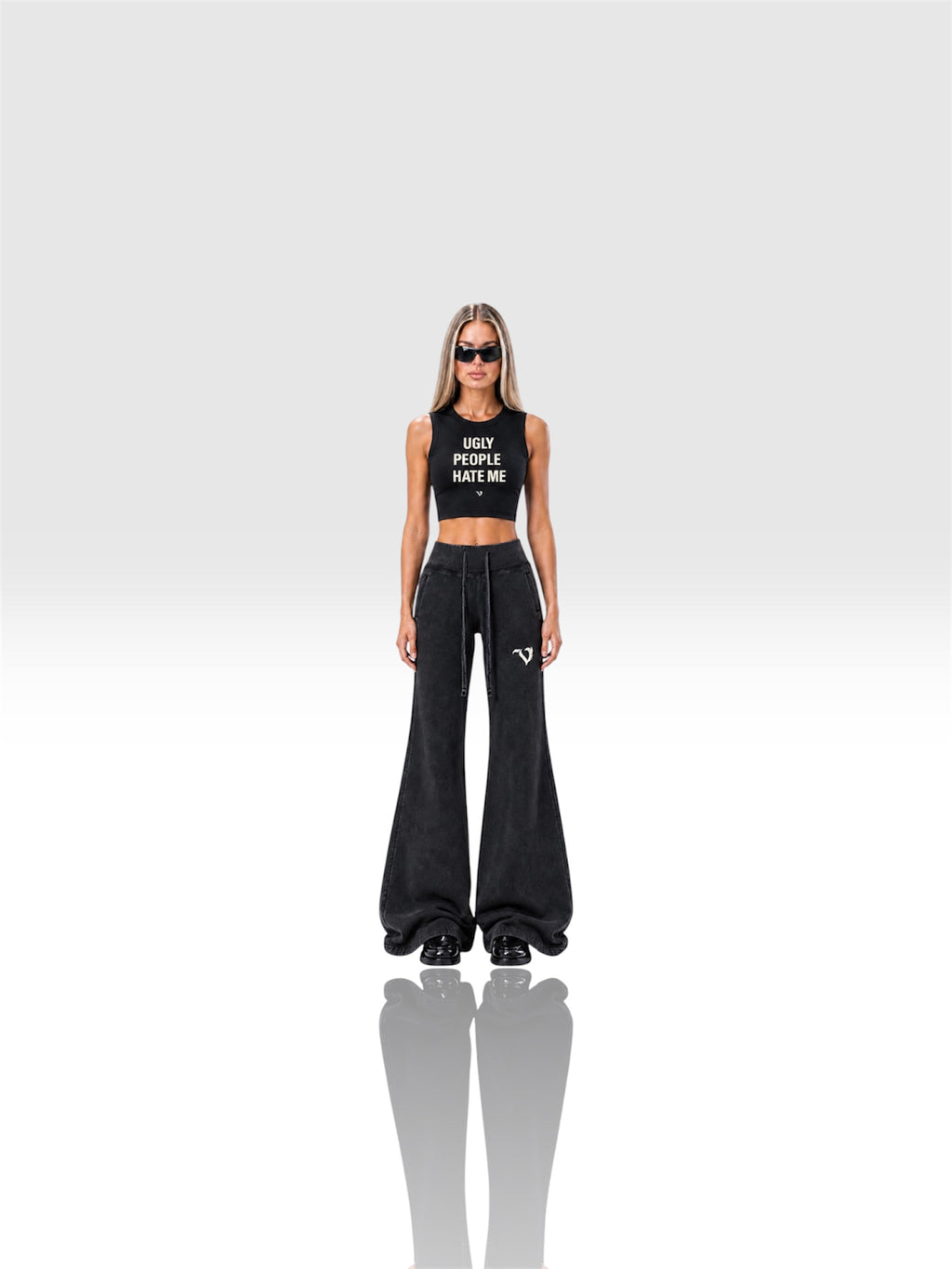 DEJAVU CROPPED TANK