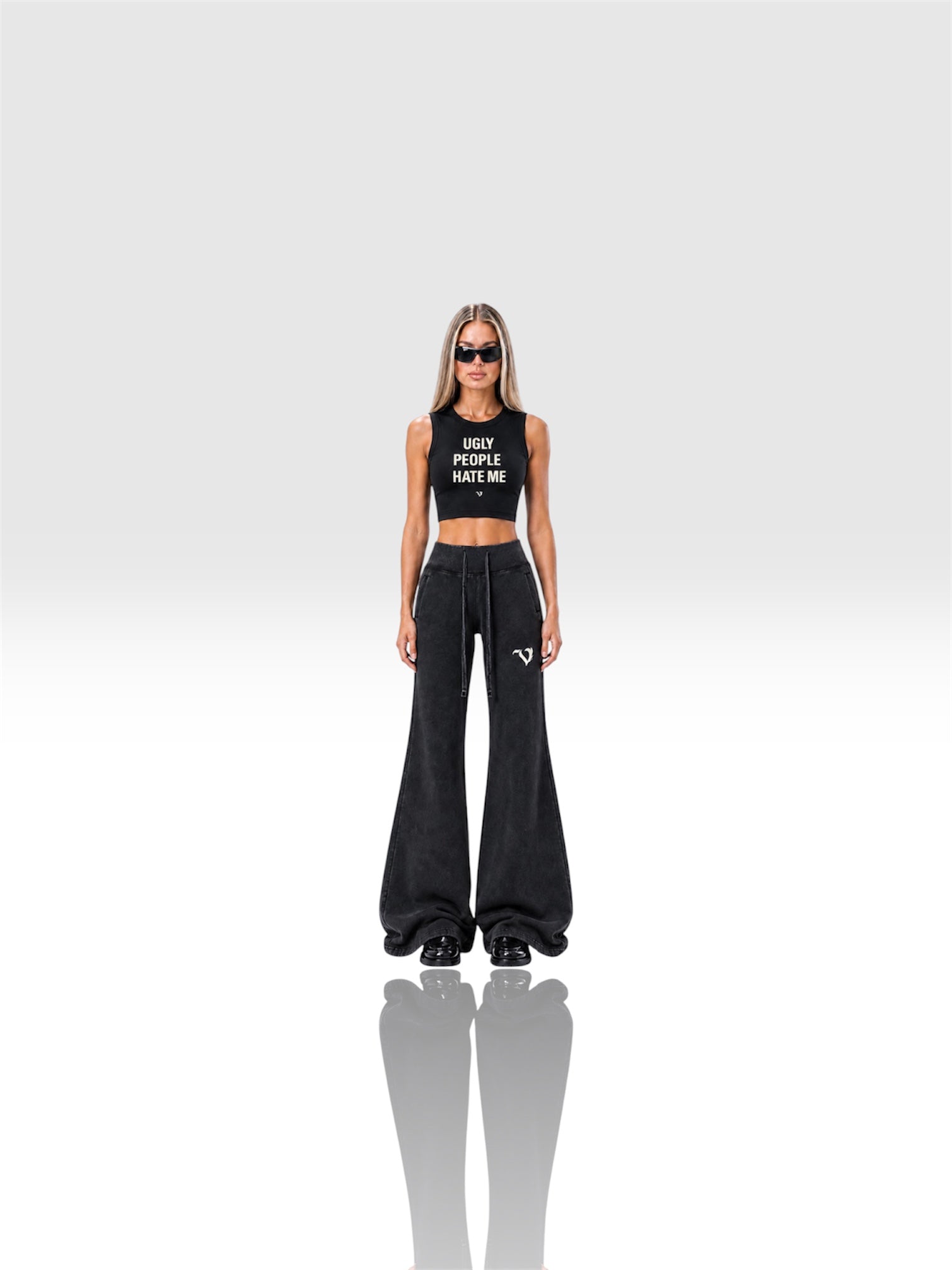 DEJAVU CROPPED TANK