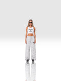 DEJAVU CROPPED TANK