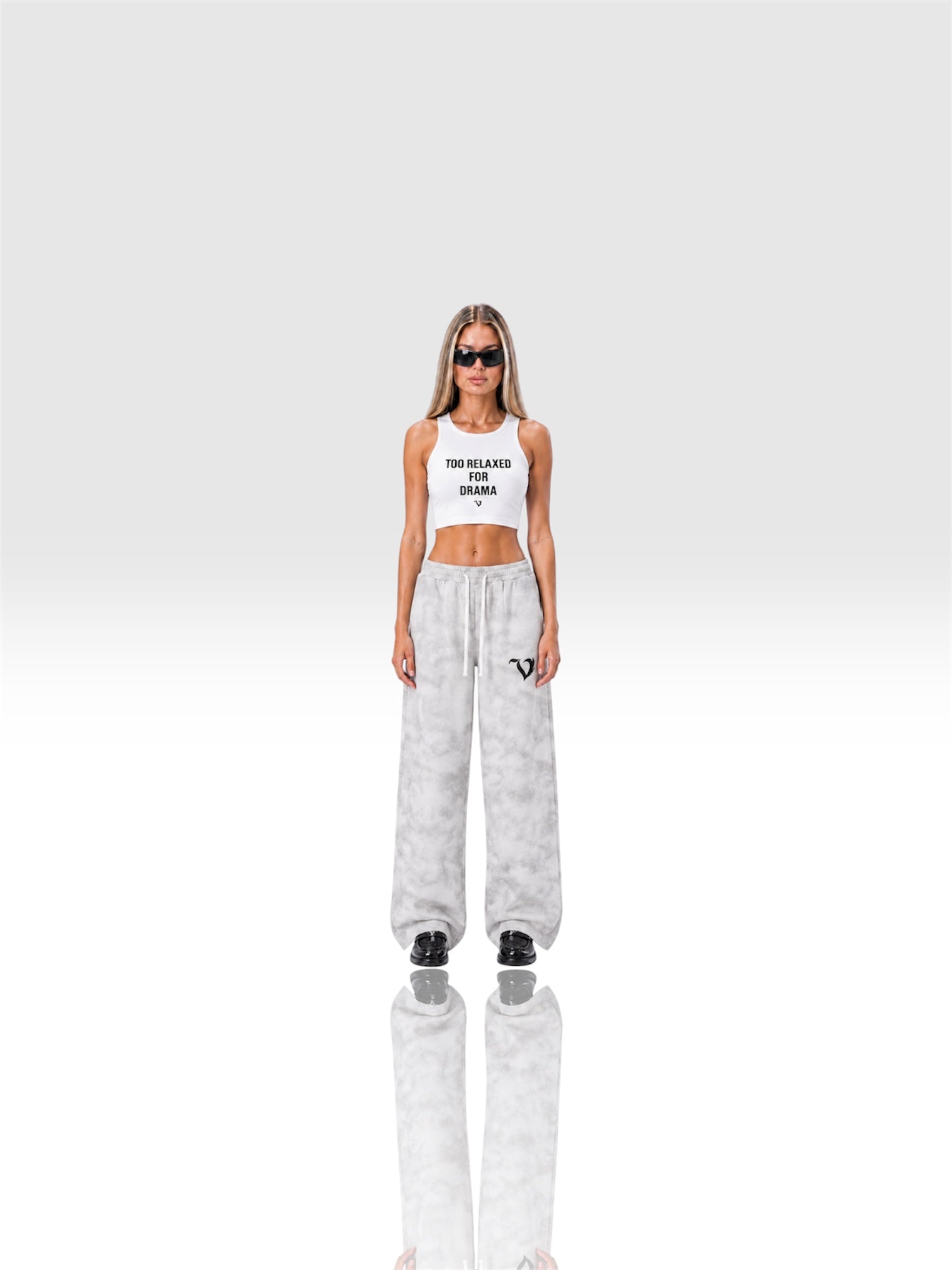 DEJAVU CROPPED TANK