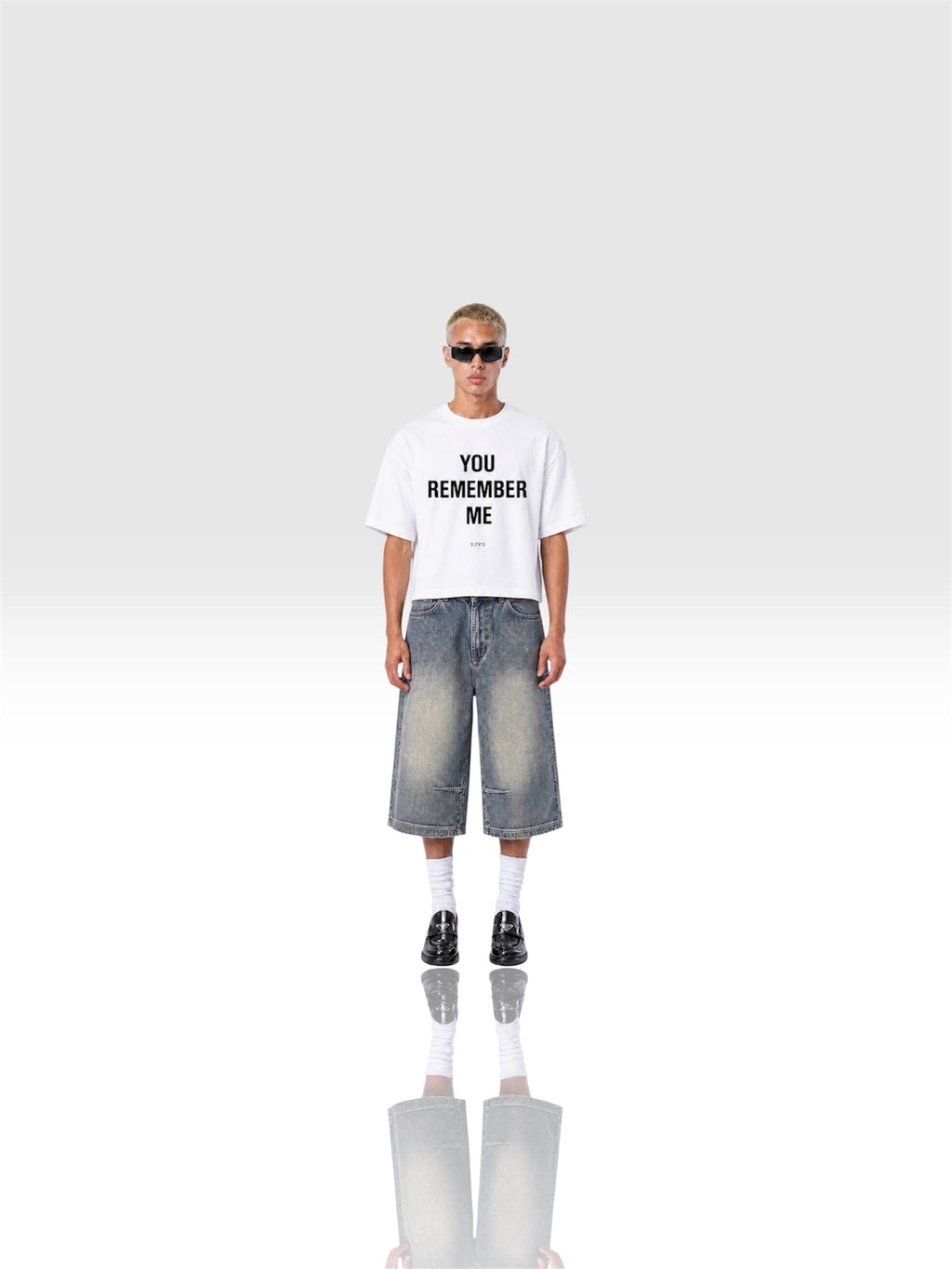 DEJAVU CROPPED TEE