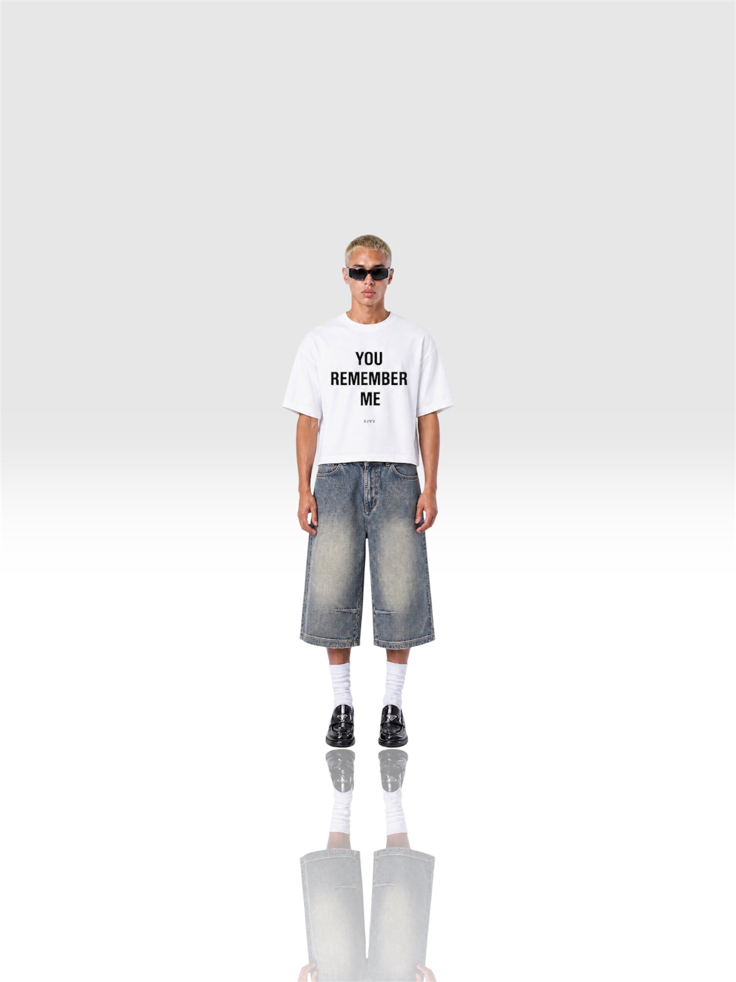 DEJAVU CROPPED TEE