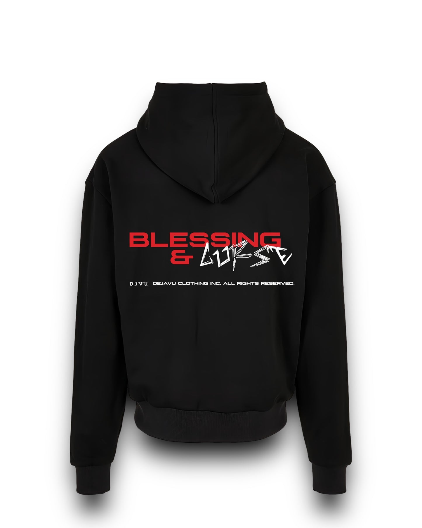 DEJAVU BLESSING & CURSE ZIP HOODIE