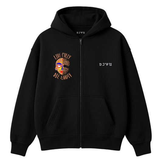 LFDE X DEJAVU ZIP HOODIE