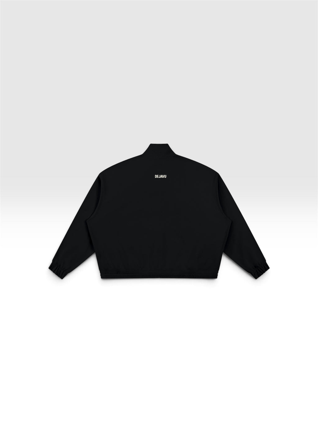 DEJAVU UNISEX ZIP JACKET BLACK