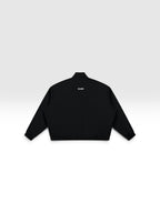 DEJAVU UNISEX ZIP JACKET BLACK