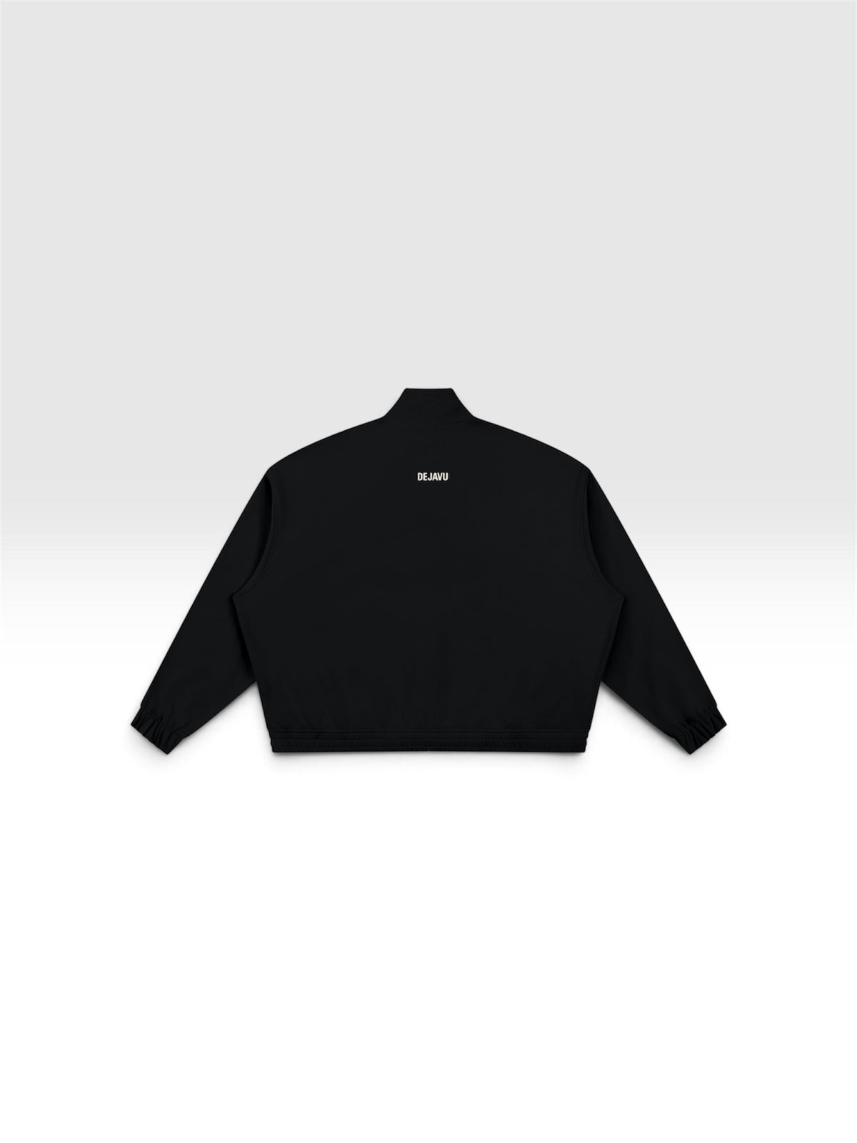 DEJAVU UNISEX ZIP JACKET BLACK