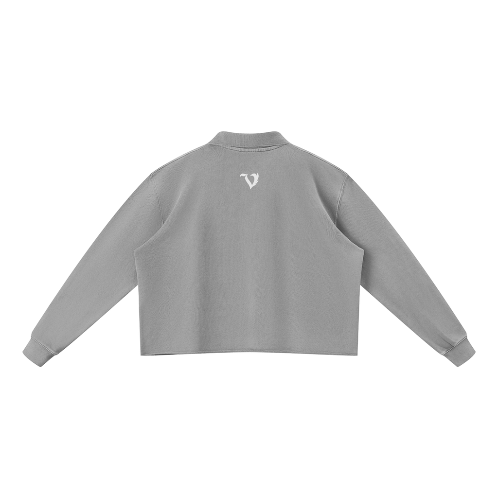Unisex Mineral Wash Pullover Sweatshirt