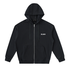 DEJAVU Drop-Shoulder Zip Up Hoodie