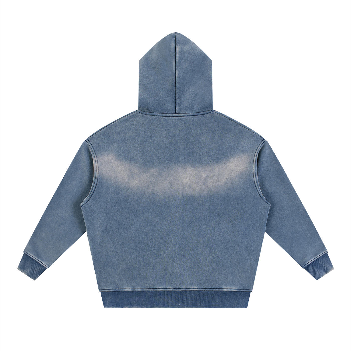 DEJAVU ZIP HOODIE BLUE
