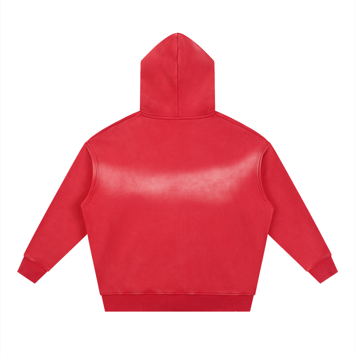 DEJAVU ZIP HOODIE RED
