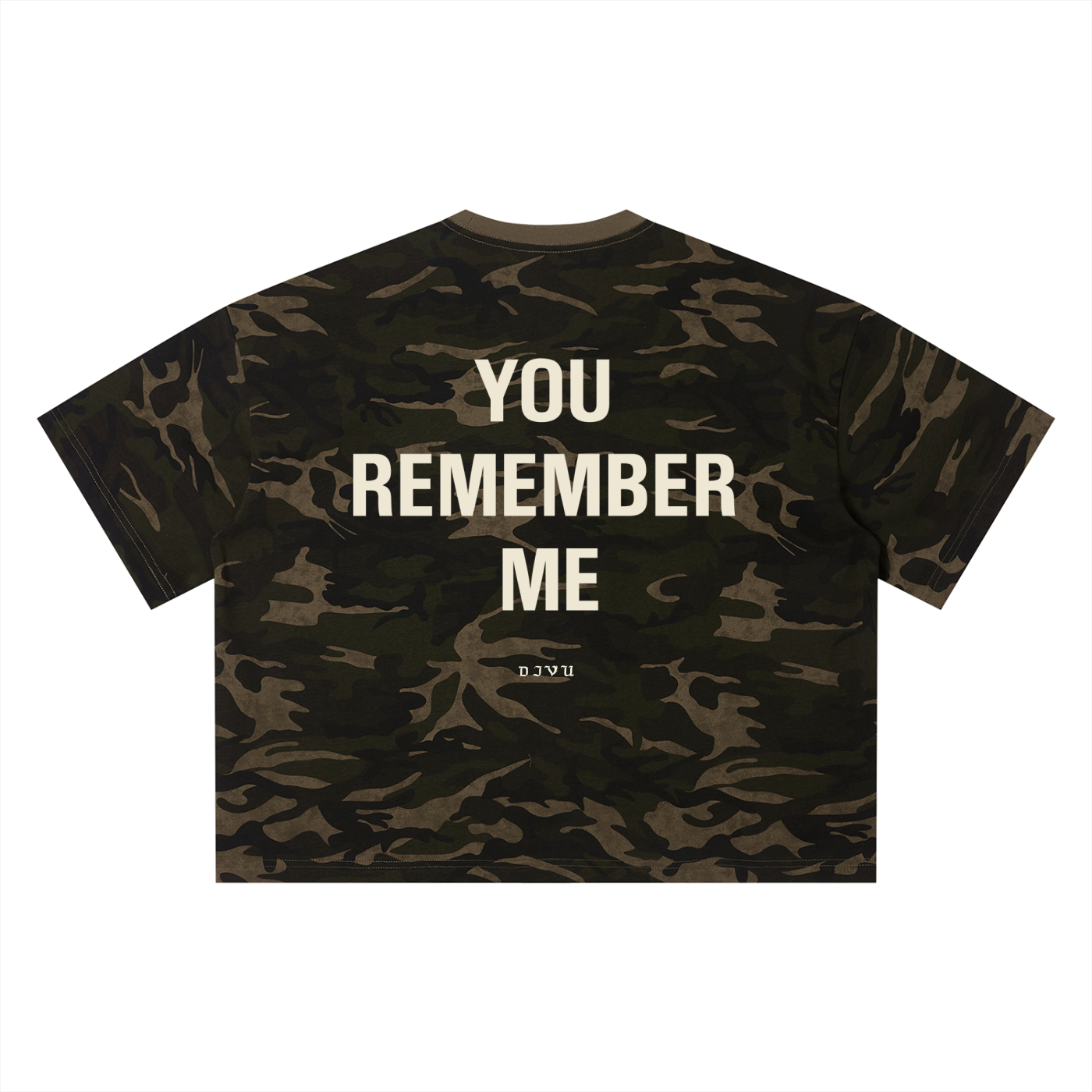 CAMO BOXY T-SHIRT