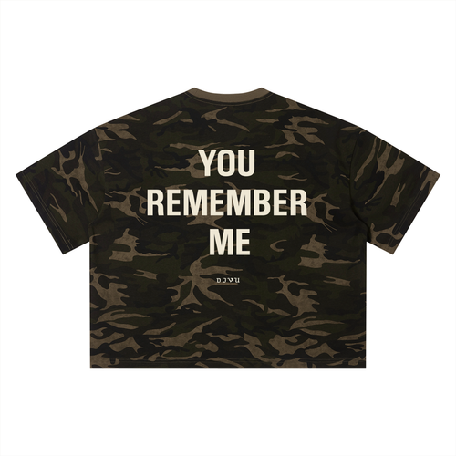 CAMO BOXY T-SHIRT
