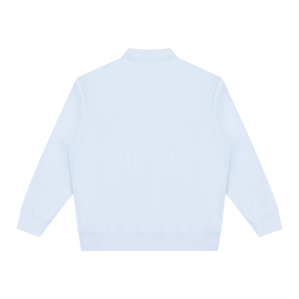 DEJAVU Unisex Vintage Wash Quarter-Zip Sweatshirt